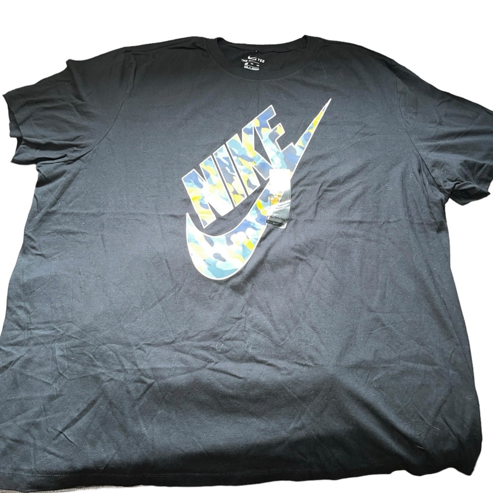 The Nike Tee Foamposite Orange Camo T-Shirt Men’s 3XL NWT